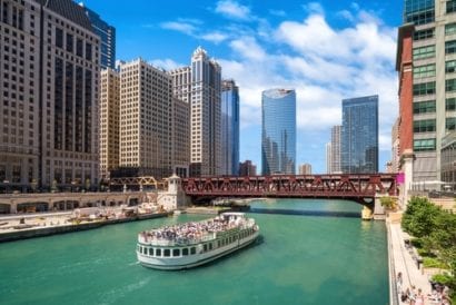 City of Chicago boat tour