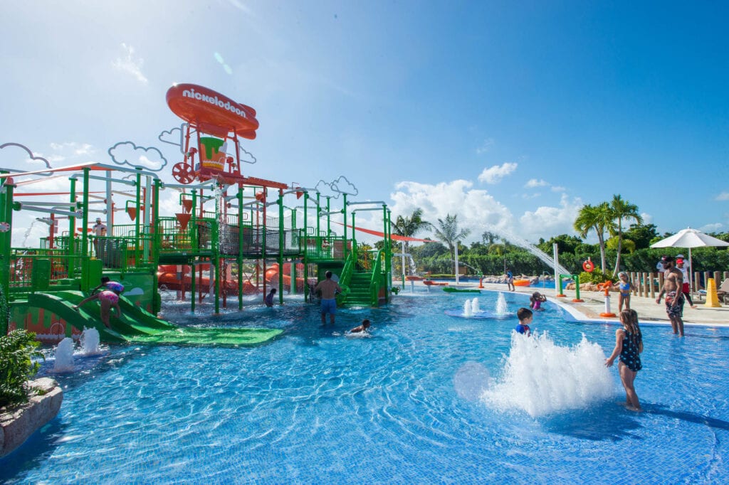 Best All-Inclusive Caribbean Resorts with Water Parks nickelodeon punta cana